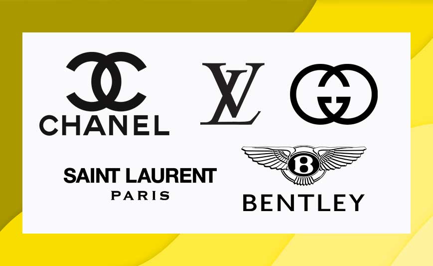 luxury high-end logo design examples
